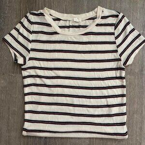 Garage Striped Baby Tee